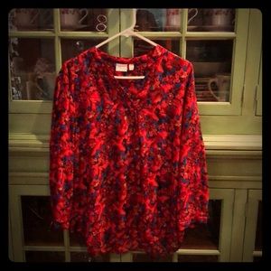 Beautiful floral blouse